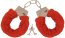 Catuse cu Plus Power Escorts "Love Cuffs" -  Rosu#