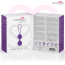 Bilele chinezesti Kegel, Moressa, OSIAN, silicon, violet - accesorii incluse