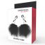 Cleme Sfarcuri Darkness "Fur Nipple Clamps" -  Negru##