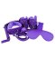 Set Bondage Loving Joy "Beginner’s" 8 piese - Violet