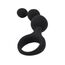 Triple Ripple Anal Beads, Loving Joy, Negru#