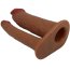 Dildo Dublu Extender, Pretty Love, prelungitor penis - vedere laterala