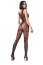 Catsuit Bodystocking Rimes 7097 -  Negru