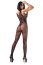Catsuit Bodystocking Rimes 7097 -  Negru