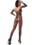 Bodystocking Plasa One Touch Rimes - Negru