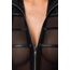 Jacheta si Fusta din Plasa Transparenta Wetlook Saresia - Negru