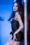 Rochie mini 3D ChiliRose, CR4016, Negru