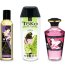 Shunga - Fruity Kisses Collection,  Kit masaj erotic pentru cupluri#