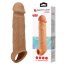 Manson de marire penis Pretty Love, tan, [20 cm x 4 cm] - vedere frontala