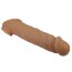 Manson de marire penis Pretty Love, tan, [20 cm x 4 cm] - accesorii incluse