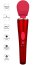 Aparat de masaj CARESSE Compact Wand, Rosu