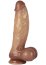 Ultra Realistic Dildo Silicon Hidden Desire, Dual Density, Inferno, 24 cm
