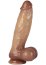 Ultra Realistic Dildo Silicon Hidden Desire, Dual Density, Inferno, 24 cm
