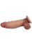 Ultra Realistic Dildo Silicon Hidden Desire, Dual Density, Inferno, 22 cm - vedere spate