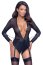 Body Cottelli Bondage plasa neagra semitransparenta