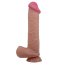 Dildo Ultrarealistic Sliding Skin Baile, TPR, flexibil, [26cm x 5.5cm]