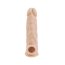Manson Prelungitor Penis, Rev-Sleeves Girthy Realistic, Silicon, 19 cm