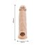 Manson Prelungitor Penis, Rev-Sleeves Girthy Realistic, Silicon, 19 cm