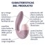Vibrator Air-Pulse Satisfyer Supernova - Old Rose - Tester - dimensiuni complete