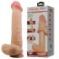 Dildo Ultrarealistic Sliding Skin Baile, TPR, flexibil, [26cm x 5.5cm]