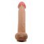 Dildo Ultrarealistic Sliding Skin Baile, TPR, flexibil, [26cm x 5.5cm]