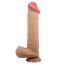 Dildo Ultrarealistic Sliding Skin Baile, TPR, flexibil, [26cm x 5.5cm]