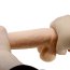 Dildo Ultrarealistic Sliding Skin Natural Baile, TPR, flexibil, [19cm x 4.4cm]