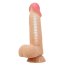 Dildo Ultrarealistic Sliding Skin Natural Baile, TPR, flexibil, [22cm x 4.6cm] - vedere 11