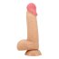 Dildo Ultrarealistic Sliding Skin Natural Baile, TPR, flexibil, [22cm x 4.6cm] - detaliu ambalaj