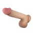 Dildo Ultrarealistic Sliding Skin Baile, TPR, flexibil, [24cm x 4.7cm]