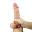 Dildo Ultrarealistic Sliding Skin Mendel Baile, TPR, flexibil, [24cm x 5cm]