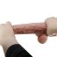Dildo Ultrarealistic Sliding Skin Maron Baile, TPR, flexibil, [24cm x 5cm]