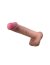 Dildo Ultrarealistic Sliding Skin Baile, TPR, flexibil, [26cm x 5.5cm]