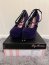 Pantofi cu toc Purple Sasha Velvet Pump Platform, Leg Avenue, marimea 38.5