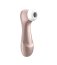 Satisfyer Pro 2+ Air Pulse Stiumulator + Vibration - Rose Gold - detaliu design