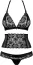 Set Lenjerie Intima Obsessive 846 - Negru