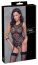 Body Dantela Cottelli Bondage - Negru - accesorii incluse