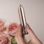 Vibrator RO 90, Rocks-Off, Glont Reincarcabil USB, Golden Rose, 16 Vibratii