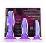 Doc Johnson - Wendy Williams Anal Trainer Kit - 3 Anal Plugs - Graduated Anal Training System - Purple