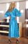 Set Halat de Baie si Bikini  Bouquet Turquoise Beauty Night - Turcoaz