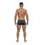 Pantaloni scurti,Male Power,Strappy Short, Blue/Black, detalii din piele
