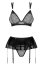 Set Lenjerie Intima Iris Obsessive - Negru