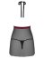 Babydoll Sexi Obsessive Rossita - Negru