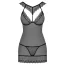 Set Lenjerie si bikini Transparenti Obsessive 857 -Negru