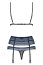 Set Lenjerie Intima Aruna Obsessive - Albastru