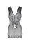 Rochie Plasa Brenda Beauty Night - Negru