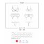 Set Lenjerie Intima Reina Obsessive - Negru
