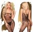 Catsuit Firecracker Penthouse - Negru