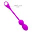 Bile Vaginale cu Telecomanda din Telefon, Elvira - Purple