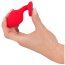 Dop anal You2Toys, silicon, decorativ cu inima, transparent - [7,9cm x 3,5cm]